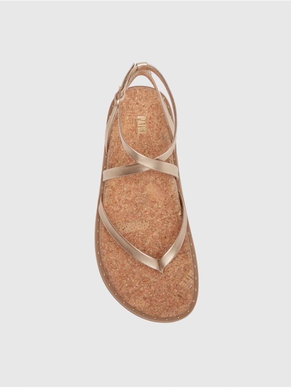 PAIGE Leather Strappy Sandals - Picture 2 of 9